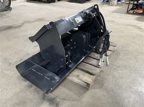 mini skid steer compactor|plate compactor for skid steer.